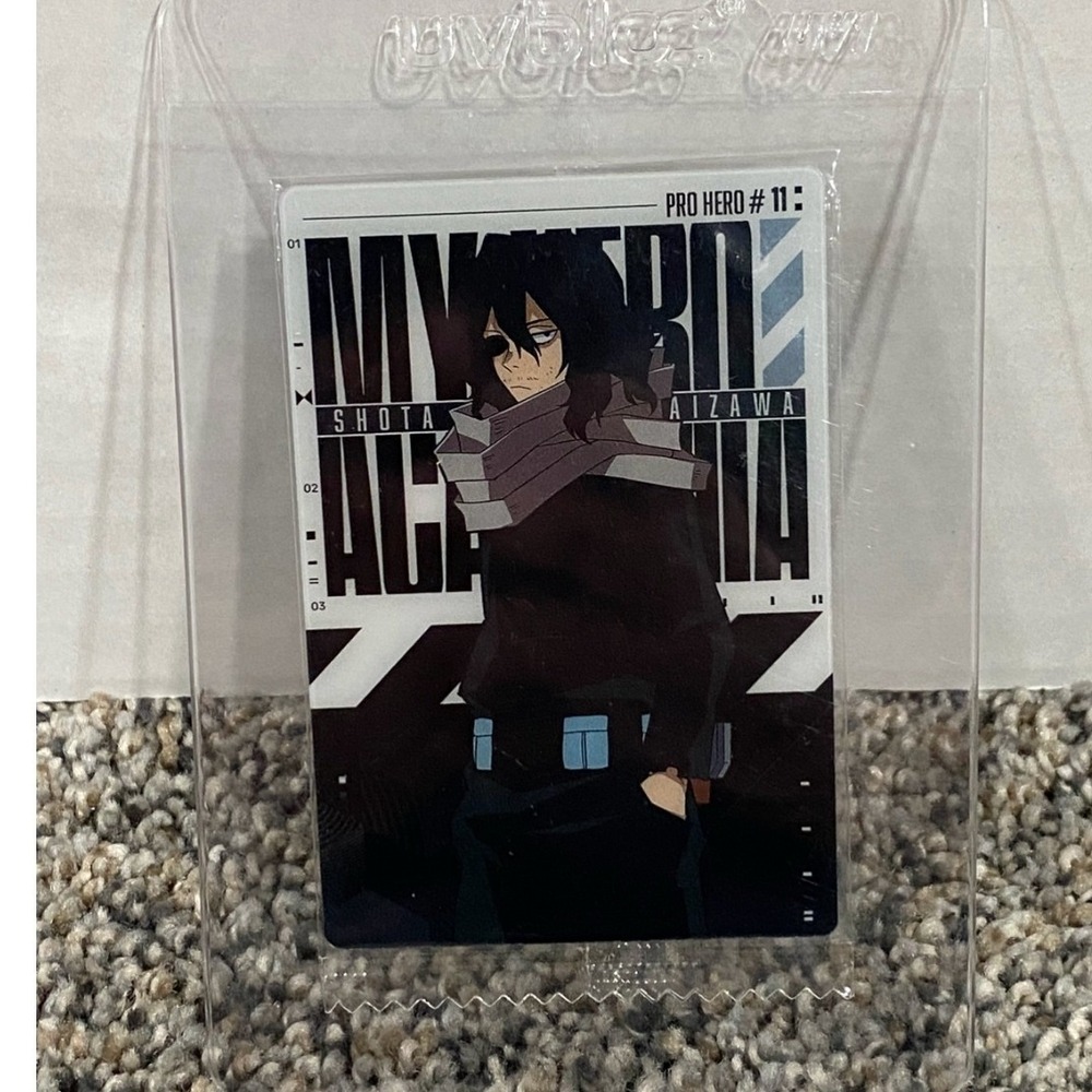 Bandai My Hero Academia Shota Aizawa Pro Hero #11 Card Wafer Part 3 Excellent